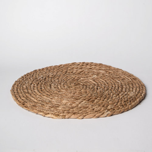 Bay Isle Home Delahunt Jute Round Placemat Wayfair